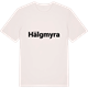 Vintage White t-shirt med Hälgmyra fetstil t-shirt