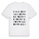 Hallarby ordlek t-shirt