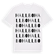 Hallbo ordlek t-shirt