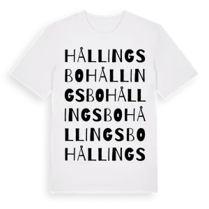 Hållingsbo ordlek t-shirt – ekologisk bomull t-shirt från Pinshirt