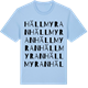 Blue Soul t-shirt med Hällmyran ordlek t-shirt