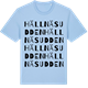 Blue Soul t-shirt med Hällnäsudden ordlek t-shirt