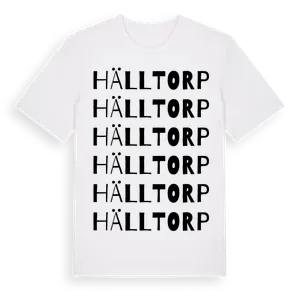 Hälltorp ordlek t-shirt – ekologisk bomull t-shirt från Pinshirt