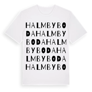 Halmbyboda ordlek t-shirt – ekologisk bomull t-shirt från Pinshirt