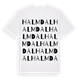 Halmdal ordlek t-shirt