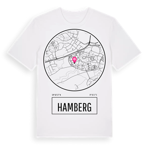 Hamberg t-shirt – ekologisk bomull t-shirt från Pinshirt