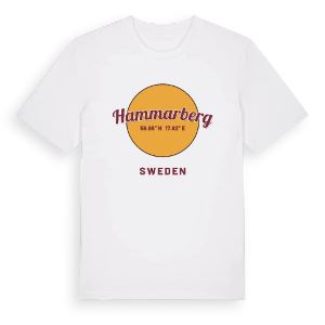 Hammarberg cirkel t-shirt – ekologisk bomull t-shirt från Pinshirt