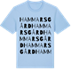 Blue Soul t-shirt med Hammarsgård ordlek t-shirt