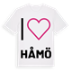 Jag älskar Håmö t-shirt stort tryck
