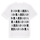 Hamrarna ordlek t-shirt
