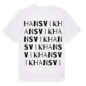 Hansvik ordlek t-shirt – ekologisk bomull t-shirt från Pinshirt