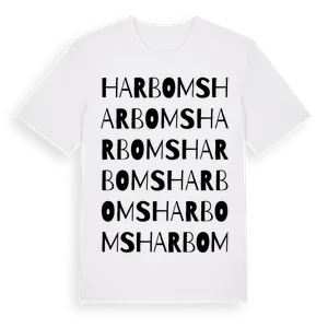 Harboms ordlek t-shirt – ekologisk bomull t-shirt från Pinshirt