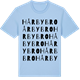 Blue Soul t-shirt med Hårby bro ordlek t-shirt