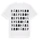Hårby bro ordlek t-shirt