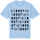 Blue Soul t-shirt med Härvsta ordlek t-shirt