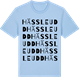 Blue Soul t-shirt med Hässleudd ordlek t-shirt