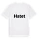 Hatet fetstil t-shirt