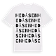 Hedåsen ordlek t-shirt