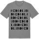Mid Heather Gray t-shirt med Hedbolund ordlek t-shirt
