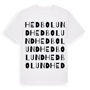 Hedbolund ordlek t-shirt – ekologisk bomull t-shirt från Pinshirt