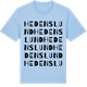 Blue Soul t-shirt med Hedenslund ordlek t-shirt