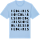 Blue Soul t-shirt med Hedkarlsbo ordlek t-shirt