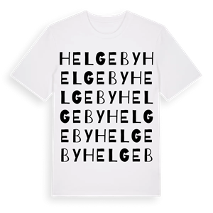 Helgeby ordlek t-shirt – ekologisk bomull t-shirt från Pinshirt