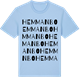 Blue Soul t-shirt med Hemmanbo ordlek t-shirt
