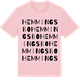 Pink Cotton t-shirt med Hemmingsbo ordlek t-shirt