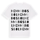 Hemmingsbol ordlek t-shirt