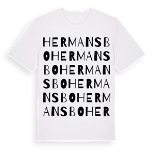Hermansbo ordlek t-shirt – ekologisk bomull t-shirt från Pinshirt