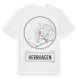 White t-shirt med Herrhagen t-shirt