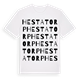 Hestatorp ordlek t-shirt