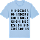 Blue Soul t-shirt med Hindersbo ordlek t-shirt