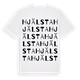 Hjälsta ordlek t-shirt