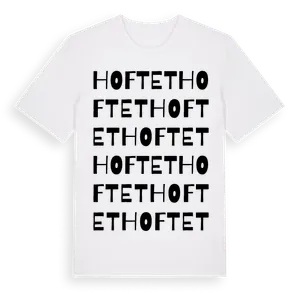Hoftet ordlek t-shirt – ekologisk bomull t-shirt från Pinshirt