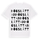 Högslåttan ordlek t-shirt