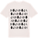 Vintage White t-shirt med Höja ordlek t-shirt