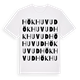 Hökhuvud ordlek t-shirt