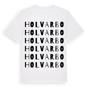 Holvarbo ordlek t-shirt – ekologisk bomull t-shirt från Pinshirt