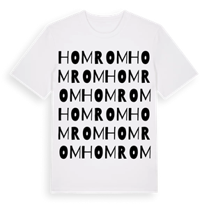 Homrom ordlek t-shirt – ekologisk bomull t-shirt från Pinshirt