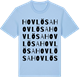 Blue Soul t-shirt med Hovlösa ordlek t-shirt