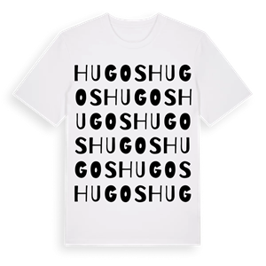 Hugos ordlek t-shirt – ekologisk bomull t-shirt från Pinshirt