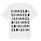Hummeldal ordlek t-shirt
