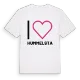 Jag älskar Hummelsta t-shirt stort tryck