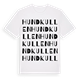 Hundkullen ordlek t-shirt
