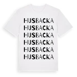 Husbacka ordlek t-shirt – ekologisk bomull t-shirt från Pinshirt