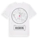 White t-shirt med Husberg t-shirt