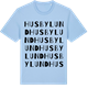 Blue Soul t-shirt med Husbylund ordlek t-shirt