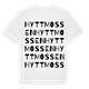 Hyttmossen ordlek t-shirt